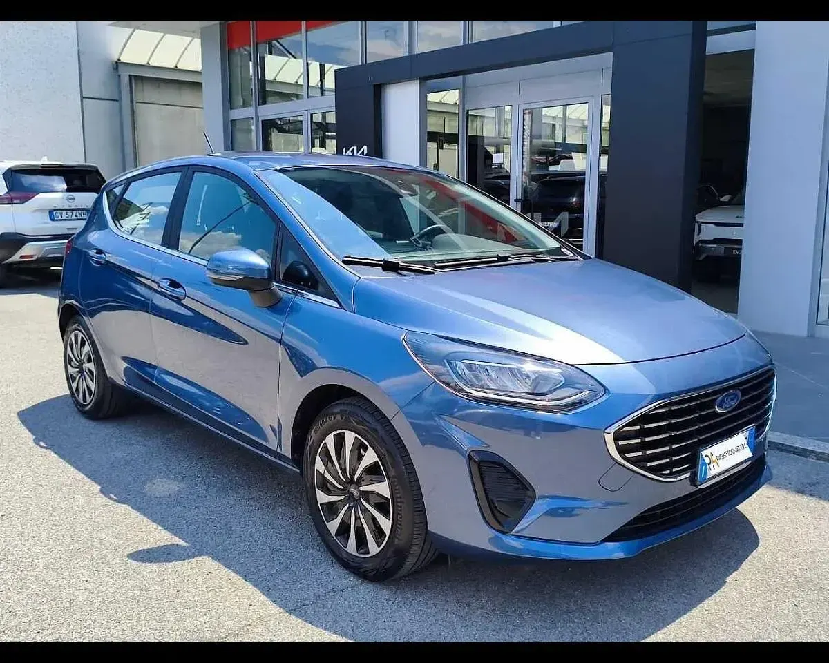 Usata Ford Fiesta 75 CV (55 kW) 2022 Blu Utilitaria