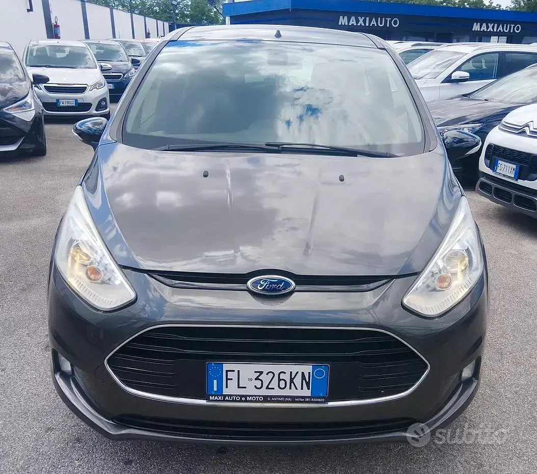 Usata Ford B-MAX Titanium 75 CV (55 kW) 2017 Grigio Monovolume