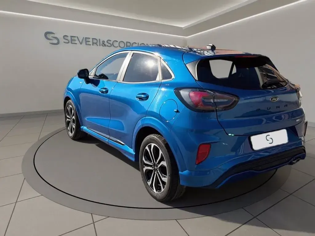Usata Ford Puma ST-Line 125 CV (91 kW) 2022 Blu SUV