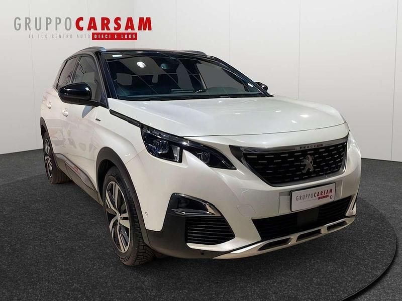 Usata Peugeot 3008 GT-line 131 CV (96 kW) 2019 Bianco SUV