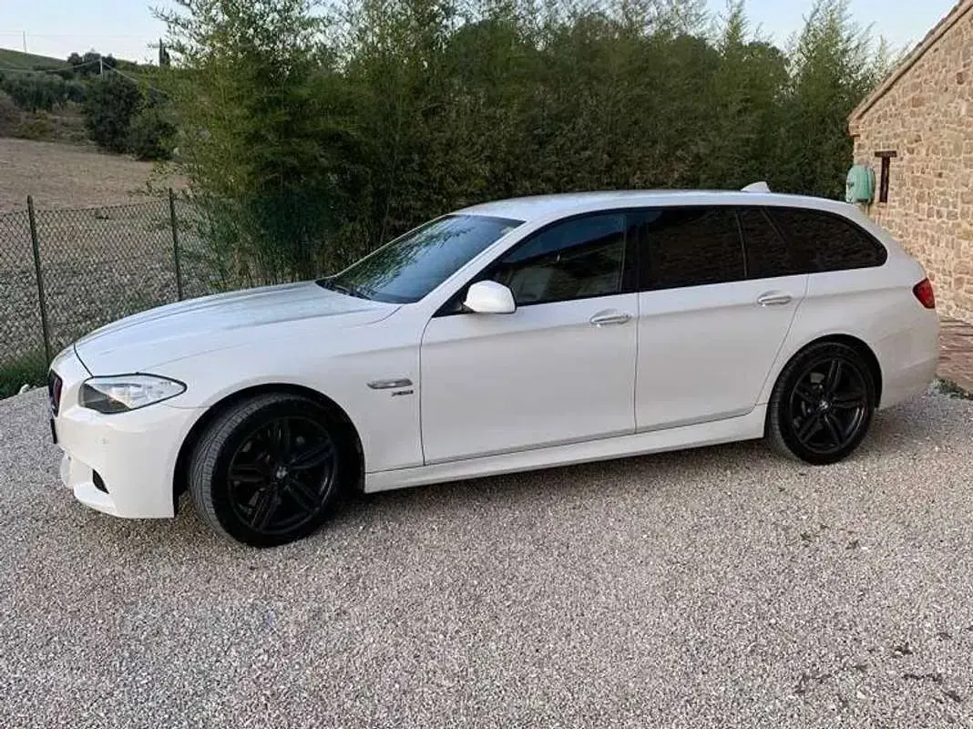 Usata BMW 525 M Sport 218 CV (160 kW) 2011 Bianco Berlina