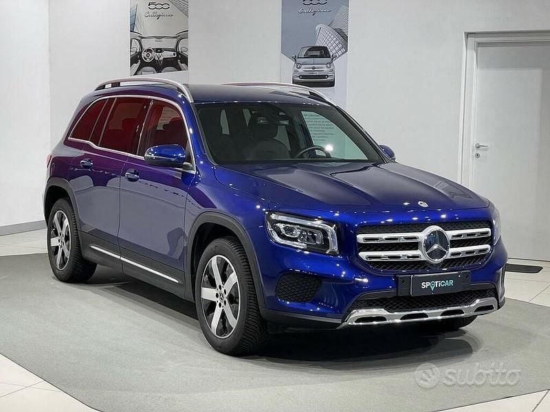 Usata Mercedes GLB220 190 CV (139 kW) 2022 Blu SUV