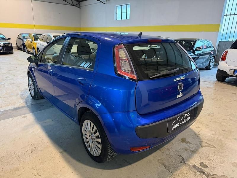 Usata Fiat Punto Evo 95 CV (69 kW) 2012 Blu Utilitaria