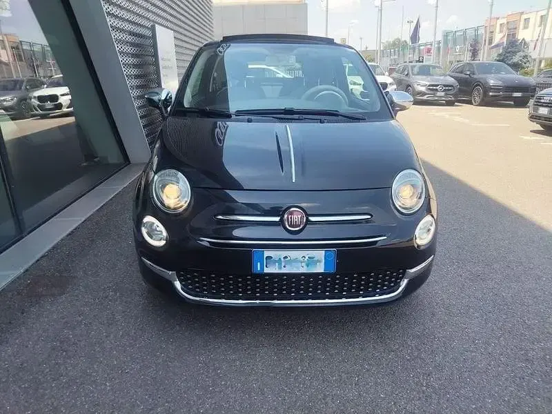 Usata Fiat 500C Dolcevita 69 CV (50 kW) 2021 Nero Cabrio