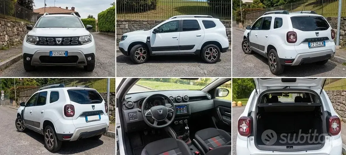 Usata Dacia Duster 114 CV (83 kW) 2019 Bianco SUV
