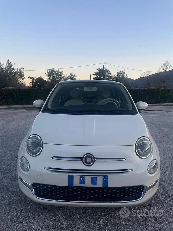 Usata Fiat 500 Easy 69 CV (50 kW) 2018 Bianco Berlina
