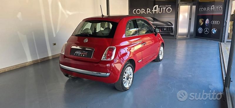 Usata Fiat 500 Lounge 95 CV (69 kW) 2014 Rosso Berlina