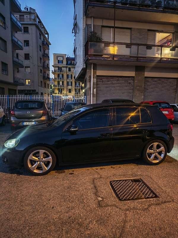 Usata VW Golf VI Highline 140 CV (102 kW) 2010 Nero Utilitaria