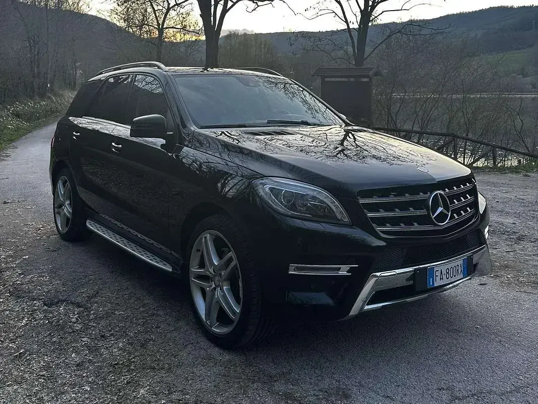 Usata Mercedes ML250 Premium 204 CV (150 kW) 2015 Nero SUV