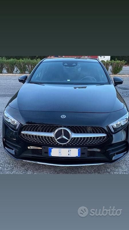 Usata Mercedes A180 Premium 2019 Nero Berlina