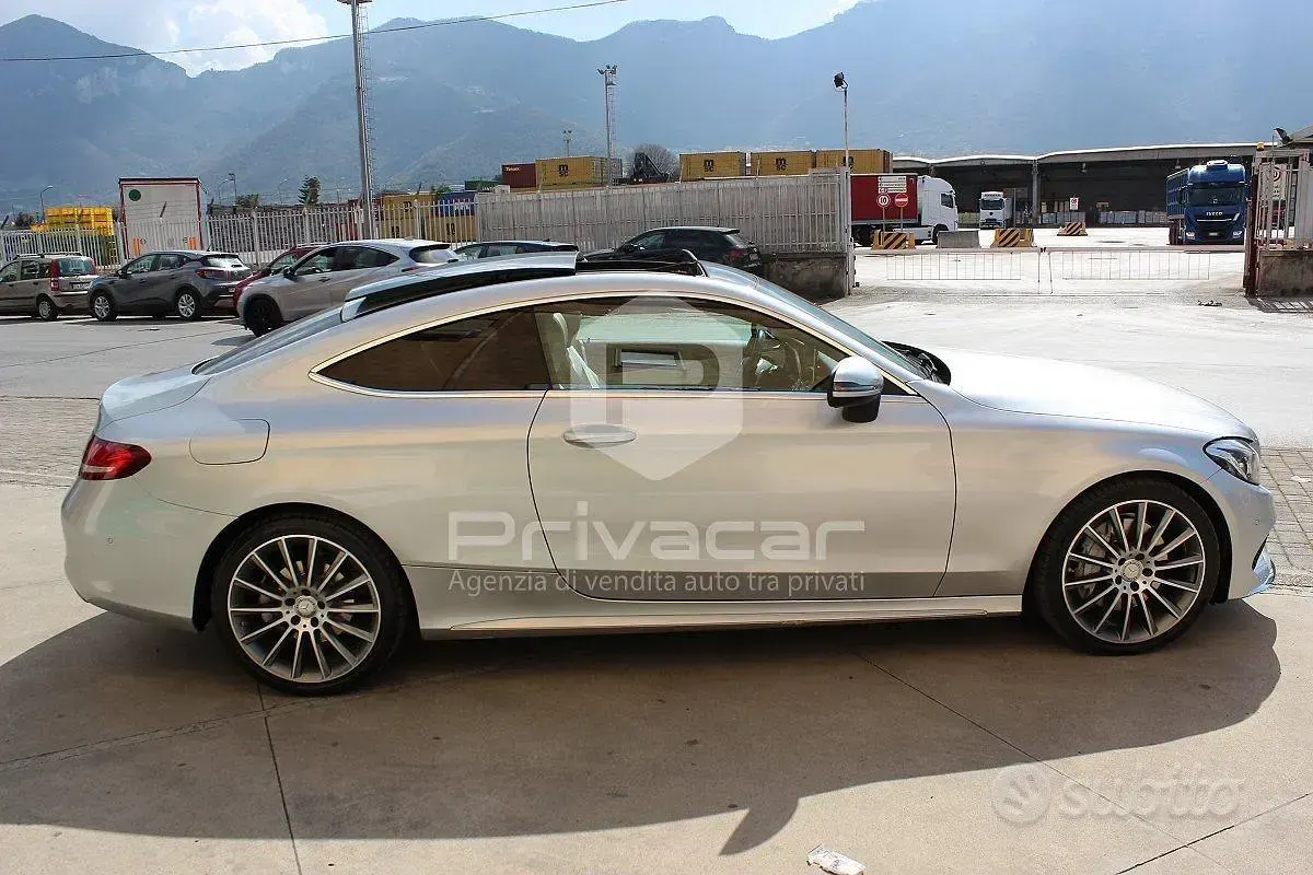 Usata Mercedes C250 Premium 204 CV (150 kW) 2017 Grigio Coupé