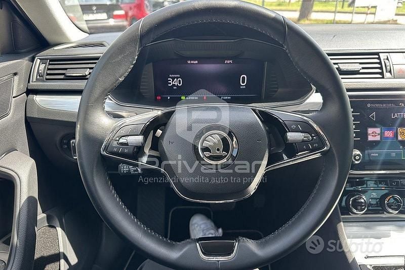 Usata Skoda Superb Executive 150 CV (110 kW) 2023 Blu Station wagon