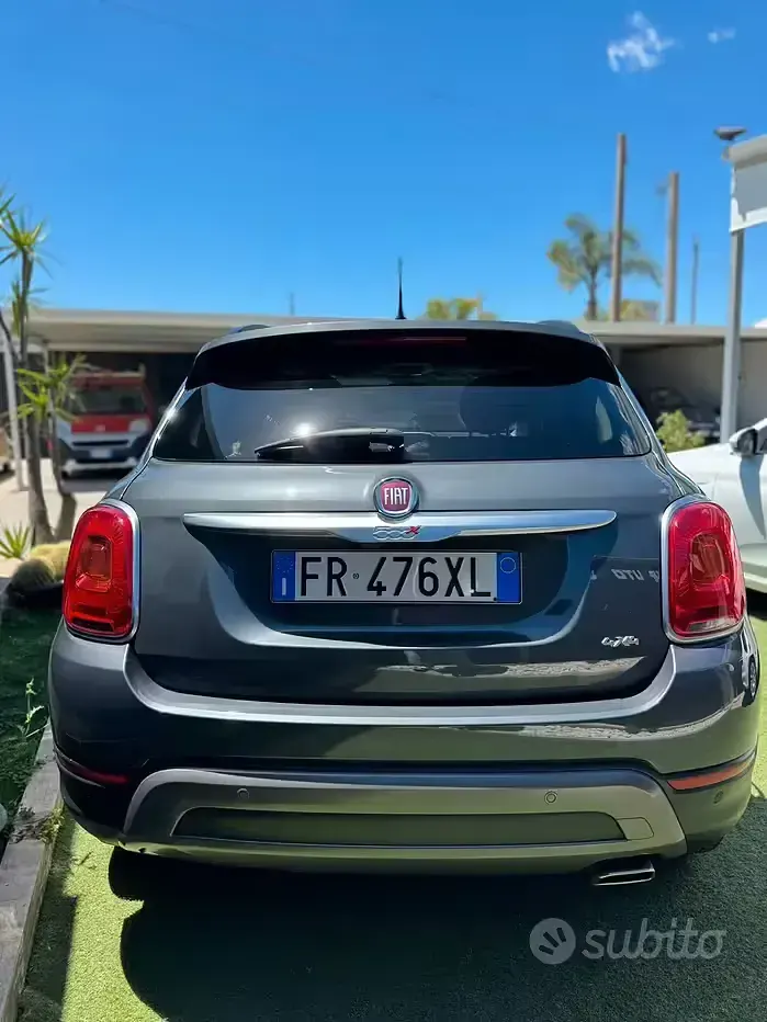 Usata Fiat 500X Cross 140 CV (102 kW) 2018 Grigio SUV