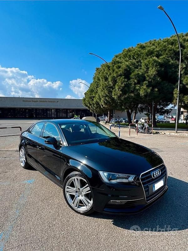 Usata Audi A3 Ambiente 110 CV (80 kW) 2016 Nero Berlina