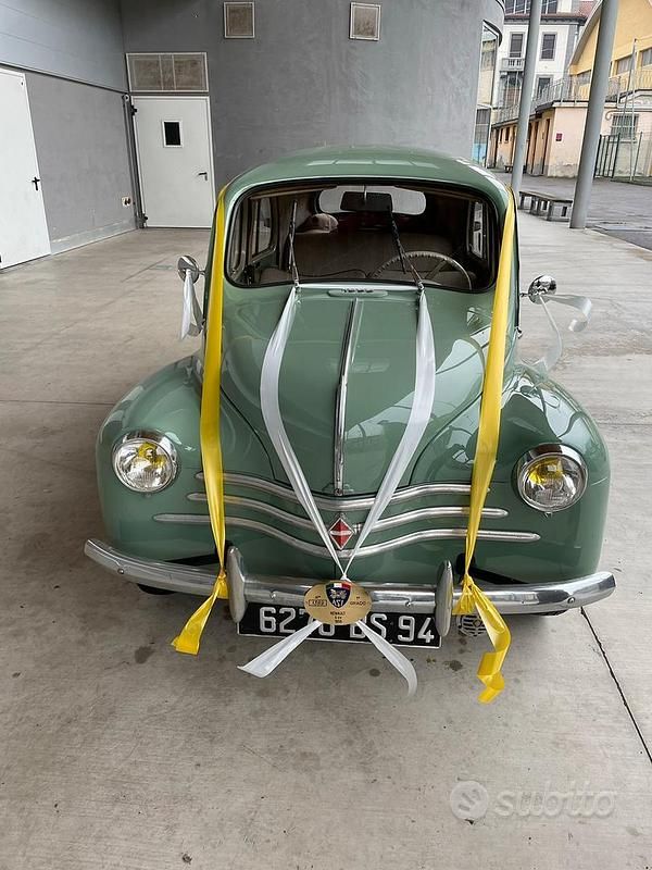 Usata Renault R4 1950 Verde Berlina