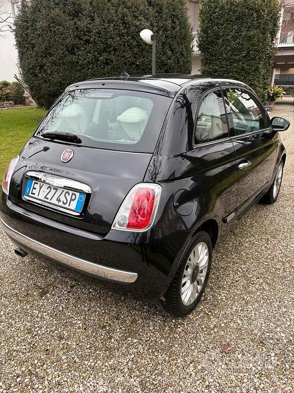 Usata Fiat 500 69 CV (50 kW) 2014 Nero Utilitaria