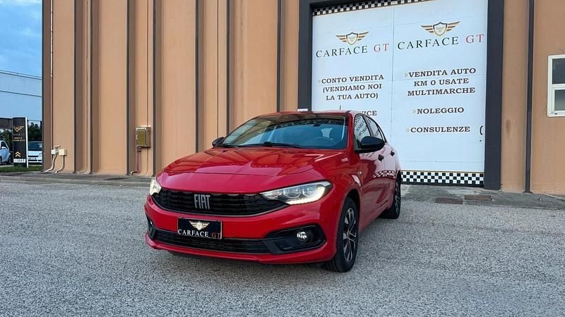 Rosso Usata 2023 Fiat Tipo Tre volumi | 14.000 € (Buon prezzo) - Immagine 1/4