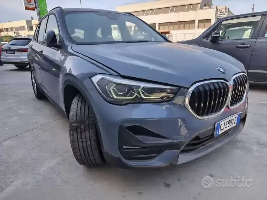 Usata BMW X1 Advantage 190 CV (139 kW) 2022 Blu/azzurro SUV