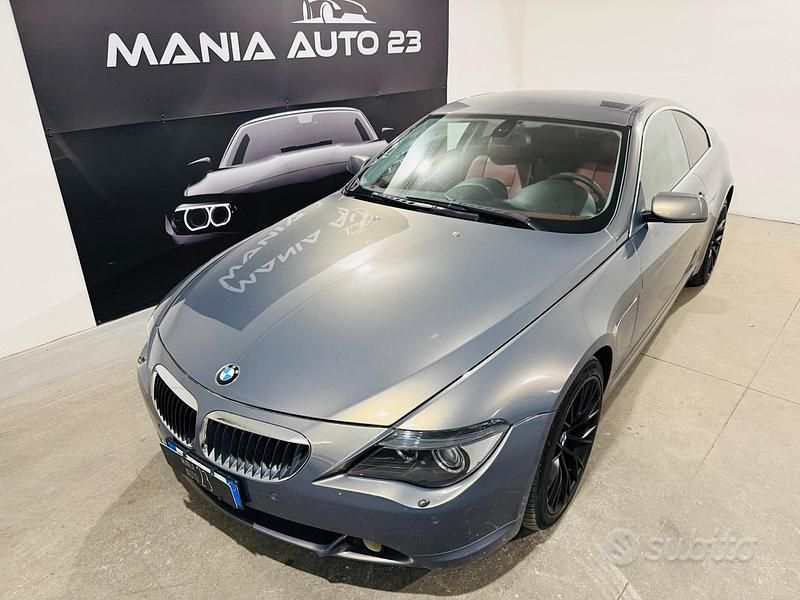 Usata BMW 630 Efficient Dynamics 258 CV (189 kW) 2006 Grigio Coupé