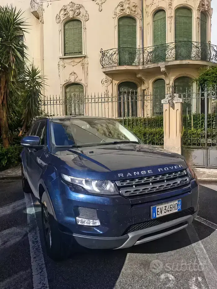 Usata Land Rover Range Rover evoque 150 CV (110 kW) 2014 Blu SUV