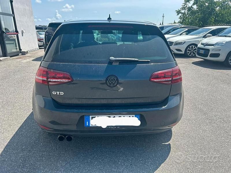 Usata VW Golf VII GTD 184 CV (135 kW) 2015 Grigio Berlina