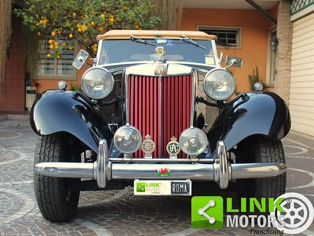 Usata MG TD 1952 Nero Cabrio