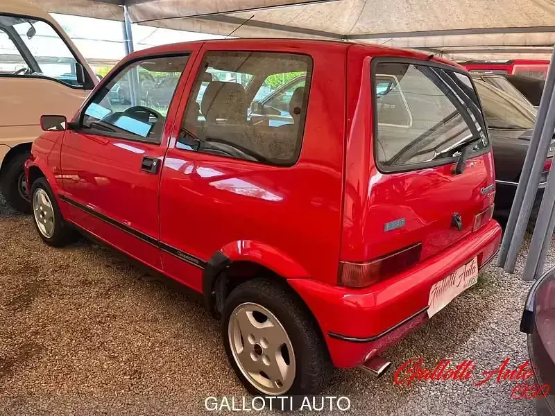 Usata Fiat Cinquecento 54 CV (39 kW) 1997 Rosso Utilitaria