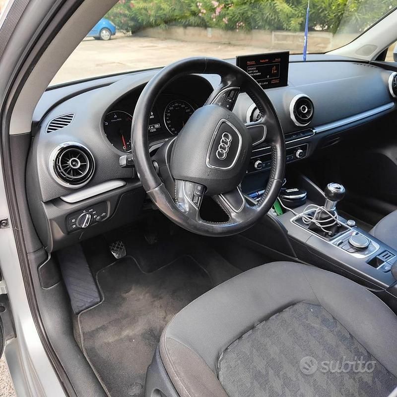 Usata Audi A3 Ambiente 105 CV (77 kW) 2014 Grigio Berlina