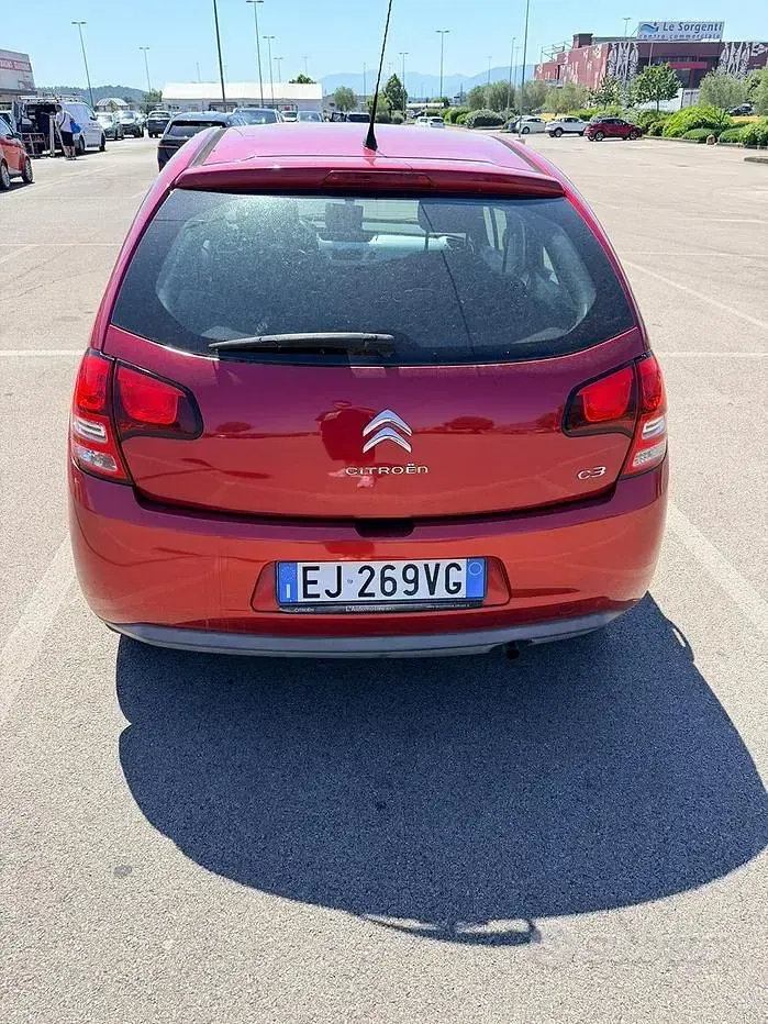 Usata Citroën C3 60 CV (44 kW) 2011 Rosso Berlina