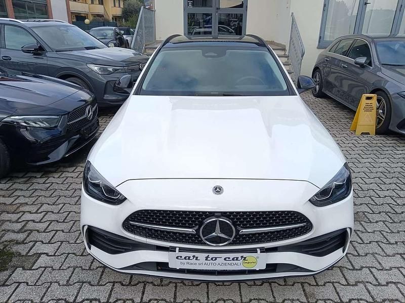 Usata Mercedes C200 Advanced 163 CV (119 kW) 2025 Bianco Station wagon