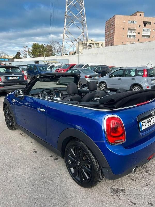 Usata Mini One Cabriolet 2019 Blu Cabrio
