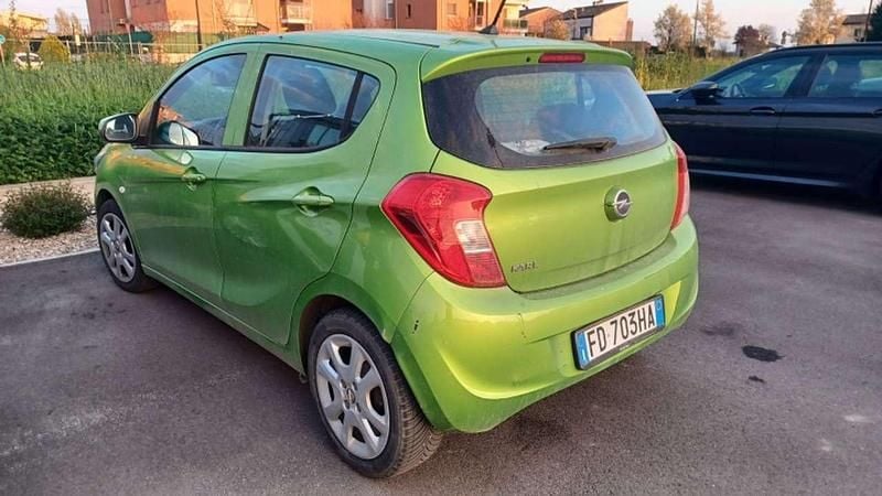 Usata Opel Karl 75 CV (55 kW) 2016 Verde Utilitaria