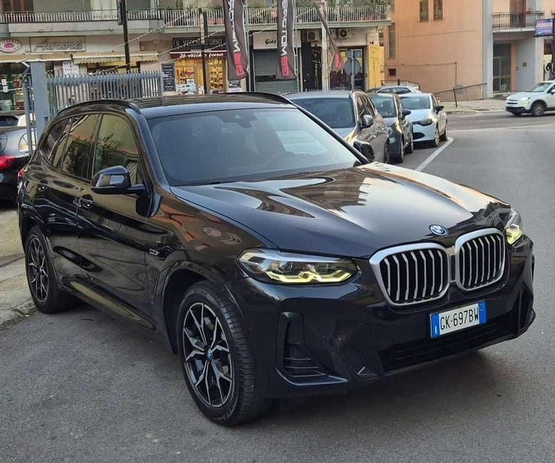 Usata BMW X3 M Sport 252 CV (185 kW) 2022 Nero SUV