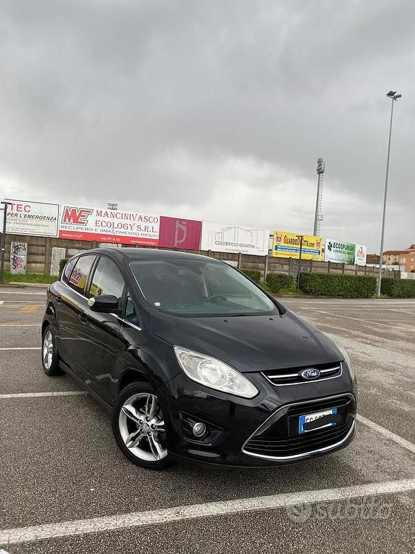 Usata Ford C-MAX Titanium 115 CV (84 kW) 2014 Nero Monovolume