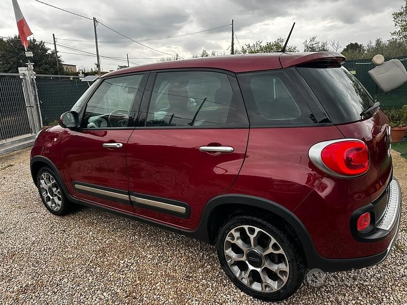 Usata Fiat 500L Cross 120 CV (88 kW) 2014 Rosso Monovolume