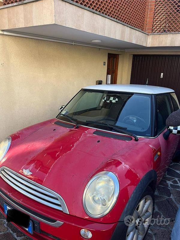Usata Mini Cooper 2006 Rosso Utilitaria