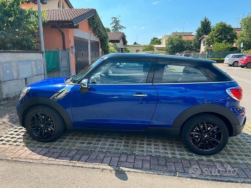 Usata Mini Cooper D 111 CV (81 kW) 2014 Blu Utilitaria