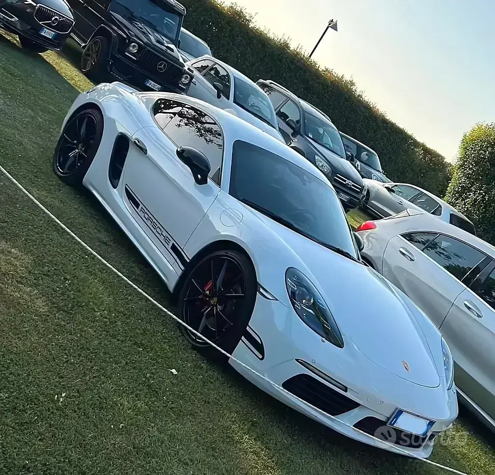 Usata Porsche 718 Cayman S Chrono 350 CV (257 kW) 2018 Bianco Coupé