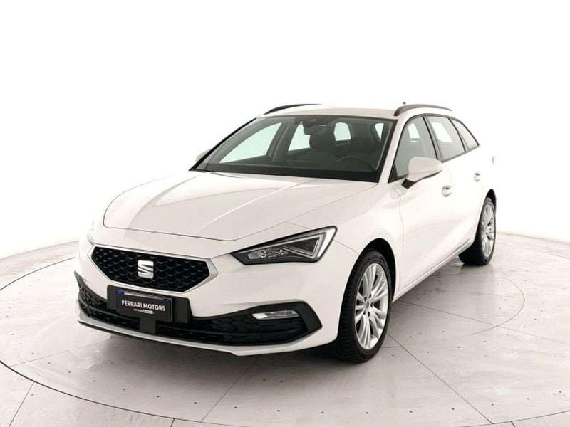Usata Seat Leon Business 150 CV (110 kW) 2024 Bianco Station wagon