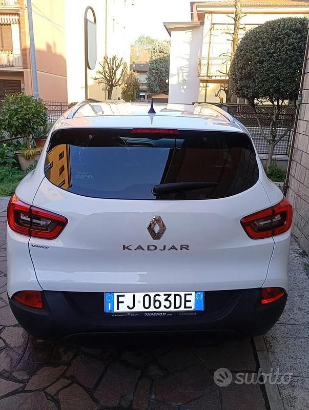 Usata Renault Kadjar 130 CV (95 kW) 2017 Bianco SUV