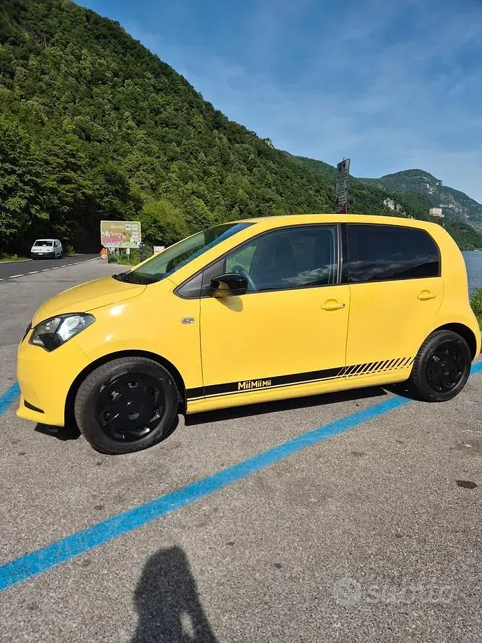 Usata Seat Mii Style 60 CV (44 kW) 2018 Giallo Utilitaria