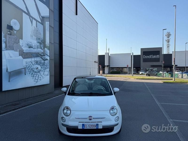 Usata Fiat 500 95 CV (69 kW) 2012 Bianco Coupé