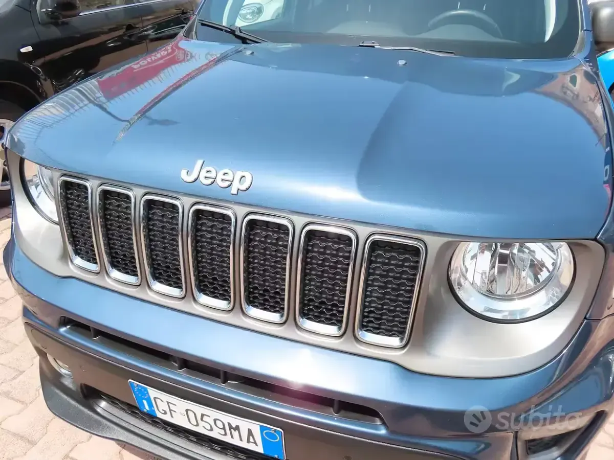 Usata Jeep Renegade Limited 130 CV (95 kW) 2021 Blu SUV