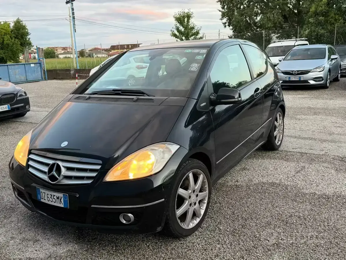 Usata Mercedes A150 Classic 95 CV (69 kW) 2008 Nero Berlina
