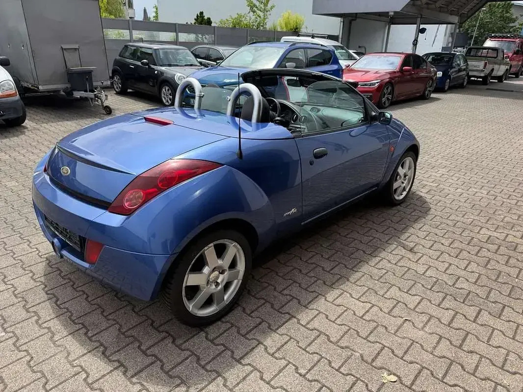 Usata Ford StreetKa 95 CV (69 kW) 2003 Blu Cabrio