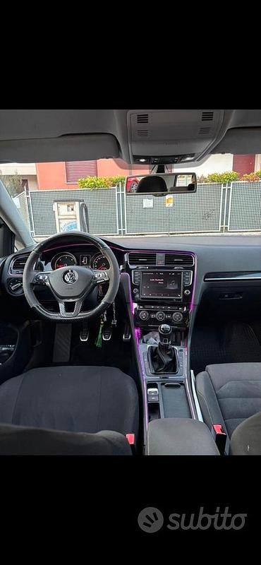 Usata VW Golf VII 210 CV (154 kW) 2013 Bianco Berlina