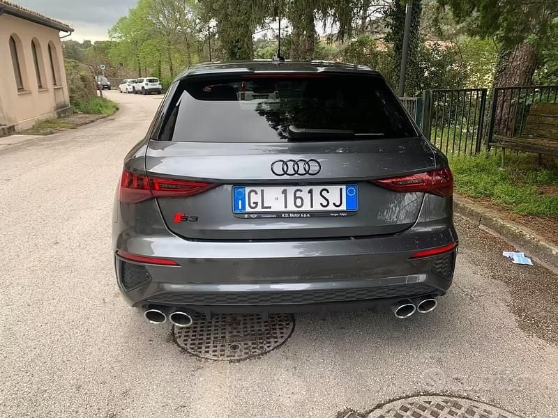 Usata Audi S3 S-Line 310 CV (228 kW) 2023 Grigio Berlina