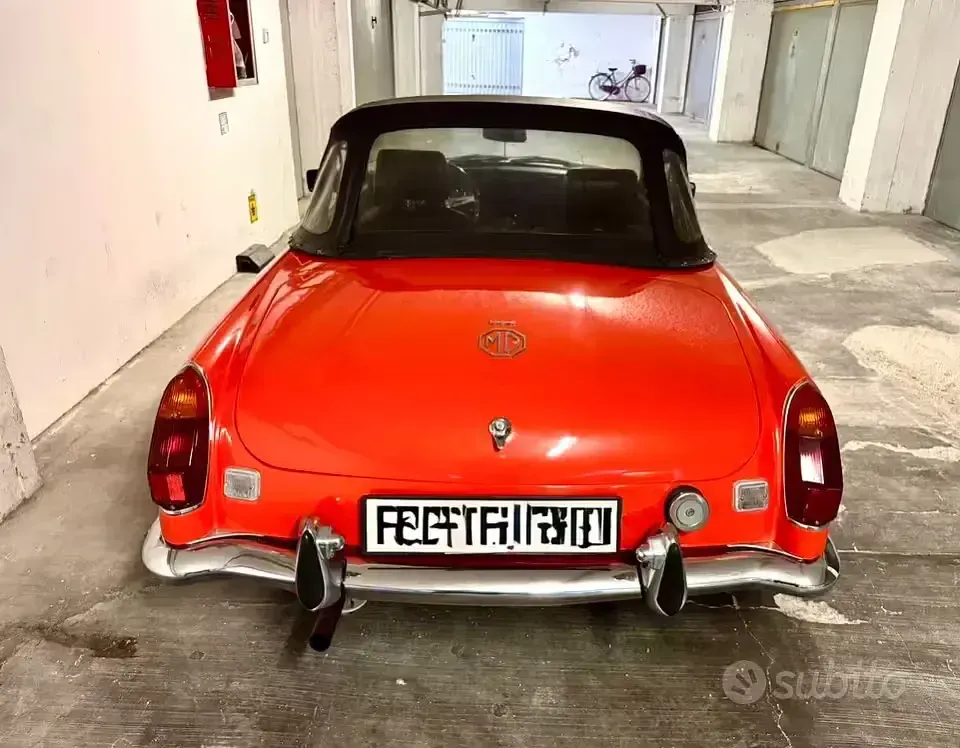 Usata MG B 95 CV (69 kW) 1970 Arancione Cabrio