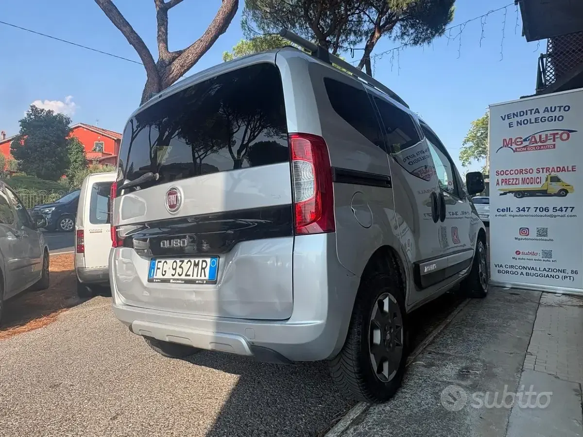 Usata Fiat Qubo Trekking 80 CV (58 kW) 2016 Grigio Monovolume