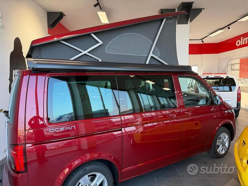 Usata VW California California 204 CV (150 kW) 2024 Rosso Furgone